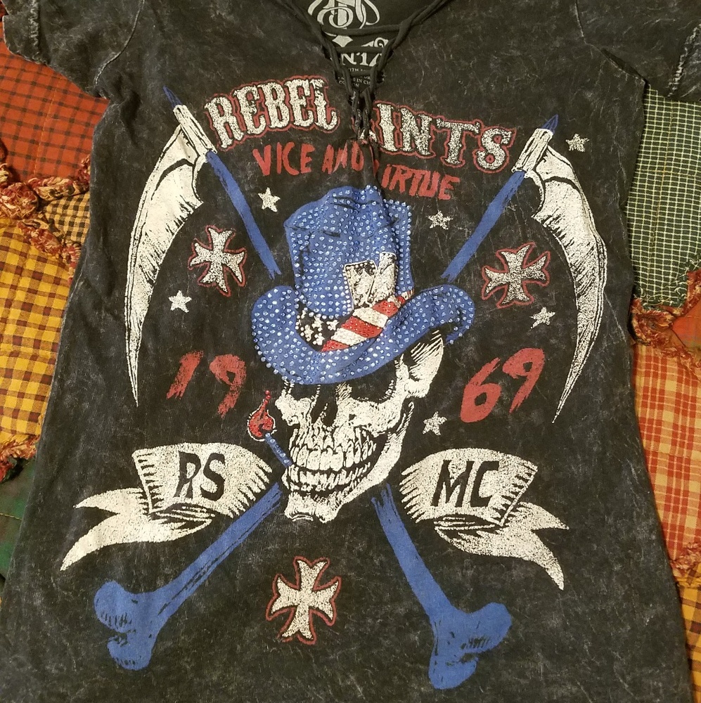 Rebel Saints shirt